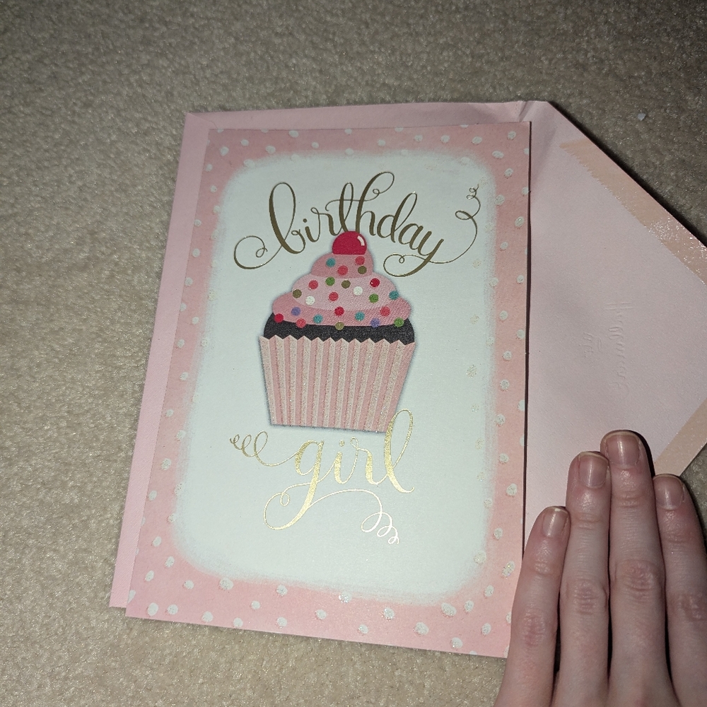 Hallmark Cupcake Birthday Card